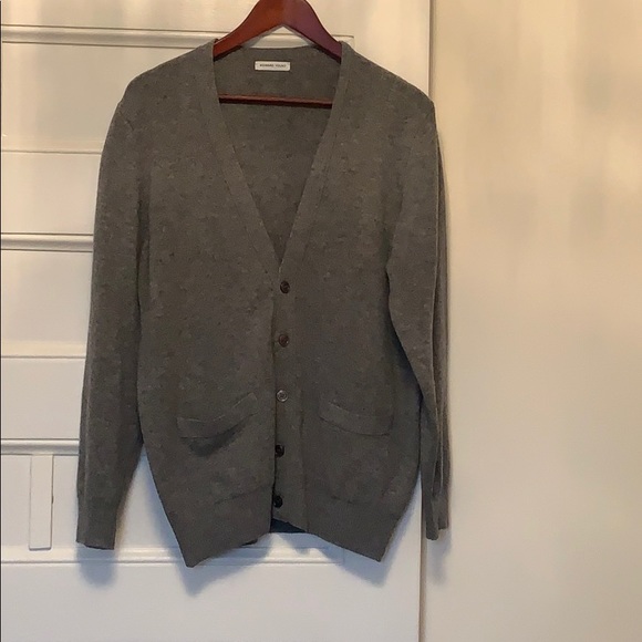 Howard Yount 100% wool cardigan - Picture 2 of 6